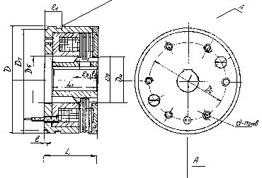 Схема электромагнитной муфты ЭТМ 106 